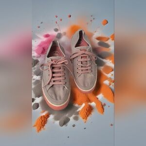 Fitflop Super T Canvas Sneakers Sz 9